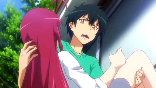 File:Cosplayers of Emi Yusa and Sadao Maou from The Devil Is a Part-Timer  20130728.jpg - Wikimedia Commons