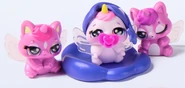Pink Pufficorn Triplets (Rare)