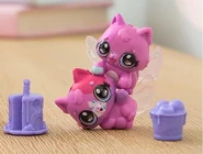 Pink Kittengale Twins (Common)
