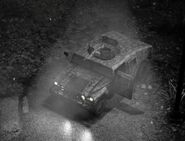 Front of the Military Humvee.