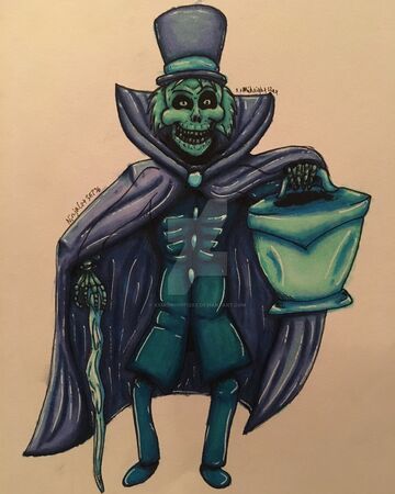 The hatbox ghost | Haunted Mansion Wiki | Fandom