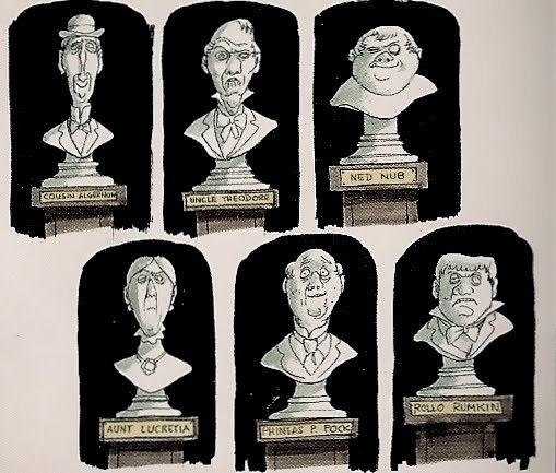 Singing Busts, Haunted Mansion Wiki