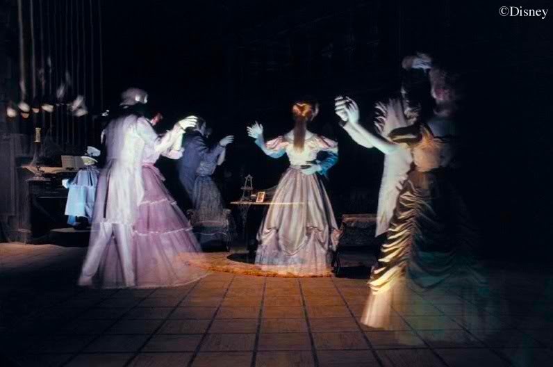 haunted mansion ballroom effect