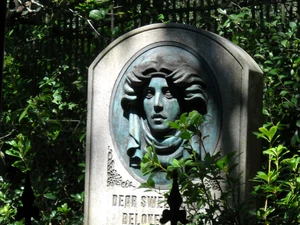 Dear sweet Leota, Beloved by all, in regions beyond now, but having a ball.