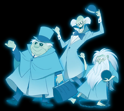 Hitchhiking Ghosts | Haunted Mansion Wiki | Fandom