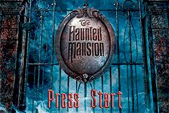 The Haunted Mansion (Game Boy Advance)-title