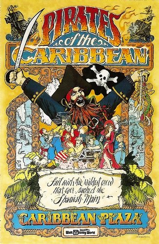 USオリジ　Walt Disney's Pirates of Caribbian Walt Disney's Pirates of the Caribbean Souvenir Magazine