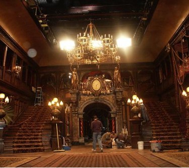 the haunted mansion movie house interior