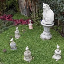 Cat and Birds Pet Cemetery