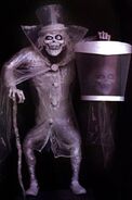 Mock-up of the original Hatbox Ghost