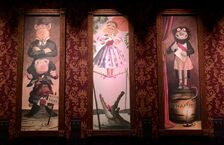 haunted mansion stretching portraits