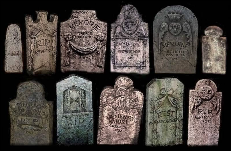 Cryptic Tombstones | Haunted Mansion Wiki | Fandom