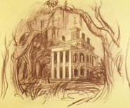 Disneyland-Haunted-Mansion-Concept-Art.jpg (204 KB) Ken Anderson's original 1958 sketch