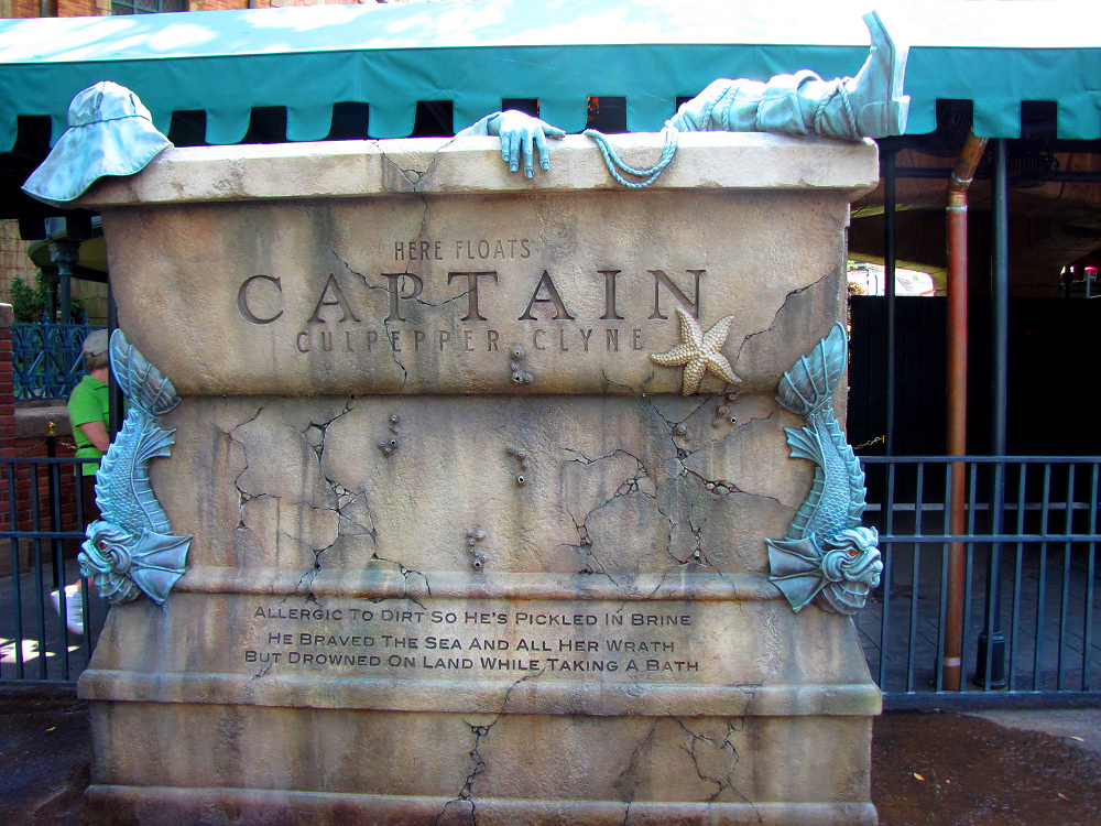 Captain Hook, Haunted Mansion Wiki