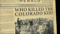 Who killed the colorado kid title