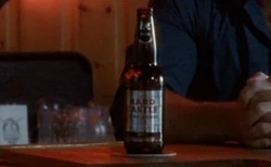 William drinks "Kard Castle" brand beer