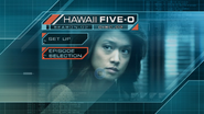 The Hawaii Five-0 Season 2 menu as seen on the Region 2 DVD.