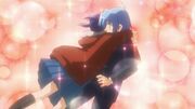 Ayumu hug hayate