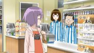 Episode 2 As Futaba's co-worker at Lawson