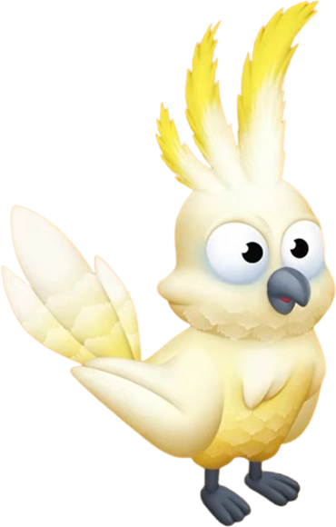 Большой желтохохлый какаду