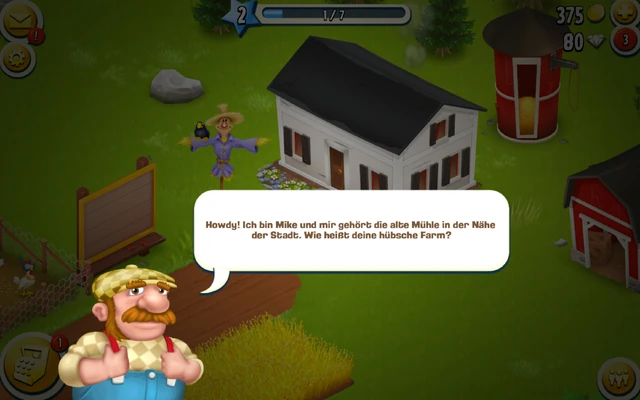 Farmbesucher Mike
