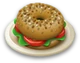 Bagel végétarien