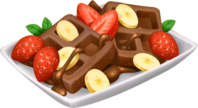 Шоколадные вафли