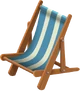 Liegestuhl Ozean