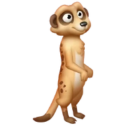 Braunes Erdmännchen