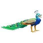 Синий павлин