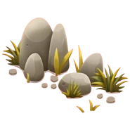 Grassy Rock (Brown)