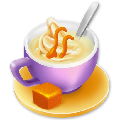 Карамельное латте