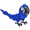 Guacamayo azul