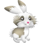 Пушистый кролик