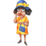 Un visitante del pueblo