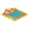 Estanque rocoso