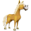 Caballo palomino