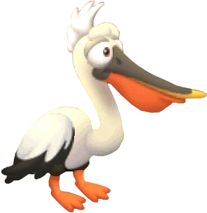 Кудрявый пеликан