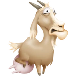 Коза готовая