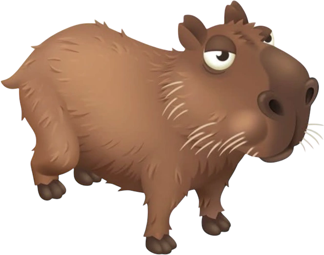 Коричневая капибара