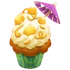 Cupcake tropical