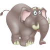Elefante gris