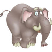 Elefante gris