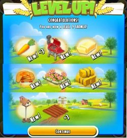 Experience Levels/Levels 1-25  Hay Day Wiki  Fandom