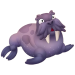 Gray walrus