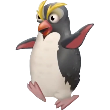 Серый пингвин