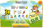 A fishing pack