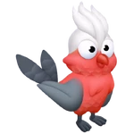 Розовый какаду