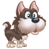 Cachorro de Husky