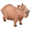 Capibara rojo